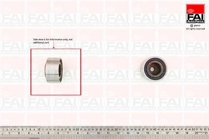 FAI AUTOPARTS Ohjainrulla, hammashihna T9492